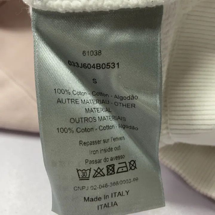 Dior Dior Dior Shawn Stussy Oversized Logo Sweatshirt 0079-2507 Size US S / EU 44-46 / 1 - 2 Thumbnail