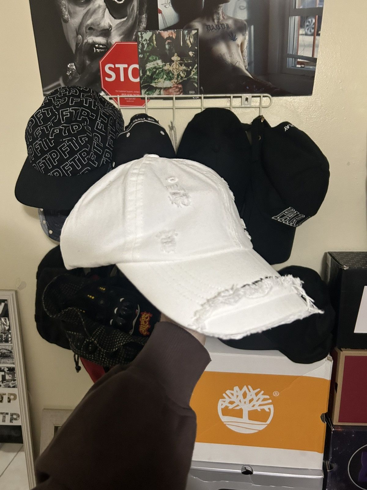 STAFF WORKFORCE Saff white hat Size ONE SIZE - 3 Thumbnail