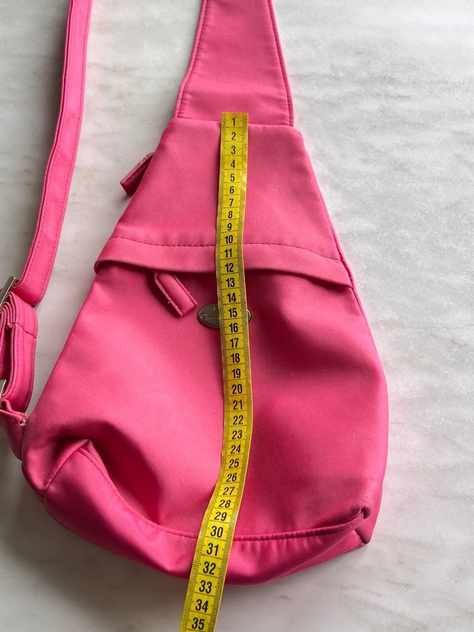 Christian Dior Monsieur × Dior × Vintage Vintage Christian Dior Parfums Saddle Bag Sling Sparkle Pink Size ONE SIZE - 11 Thumbnail