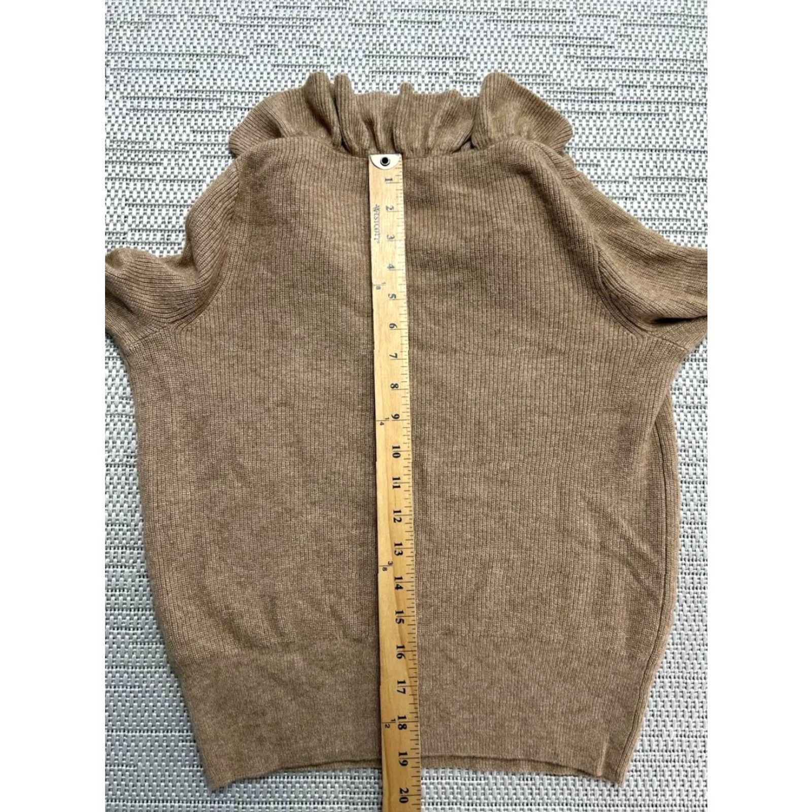 Madewell Madewell Sweater Womens XS Brown Knit Pullover Size XS / US 0-2 / IT 36-38 - 7 Thumbnail