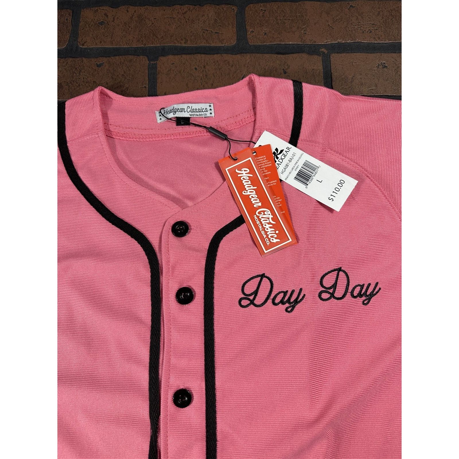Other PINKY'S Day Day Pink Baseball Jersey ~Never Worn~ M L XL XXL Size US XL / EU 56 / 4 - 5 Thumbnail