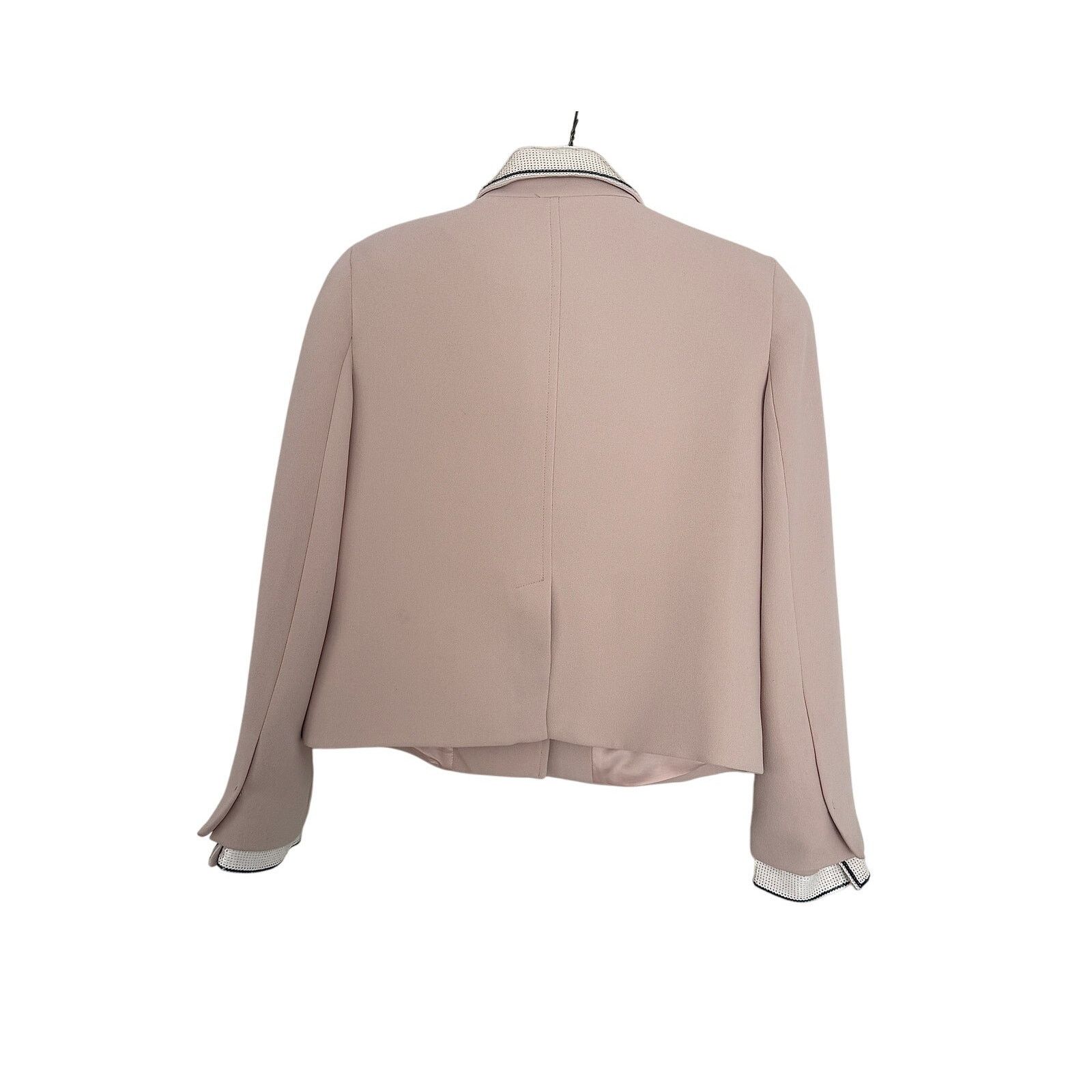 Miu Miu MIU MIU Embroidered Single-breasted Cady Jacket Size XS / US 0-2 / IT 36-38 - 2 Thumbnail