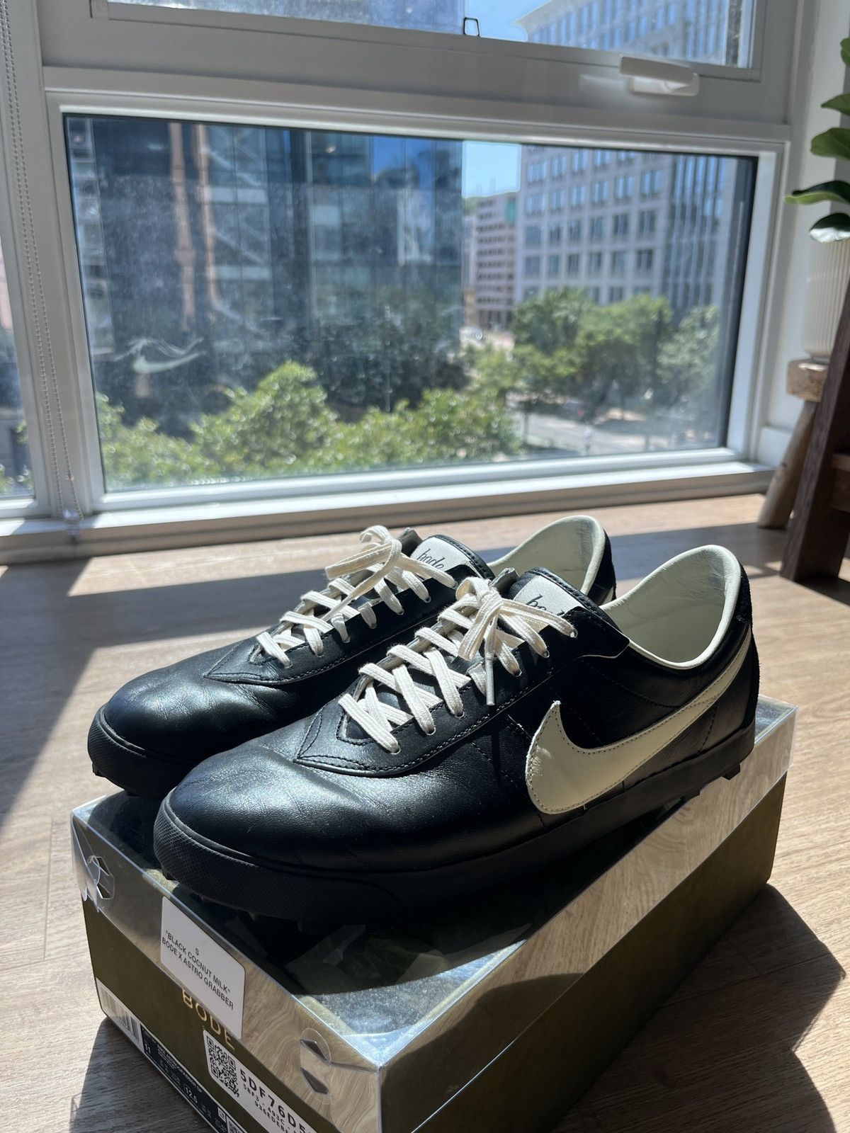 Bode × Nike Bode x Nike Astro Grabber SP ‘Black Coconut Milk’ | Grailed