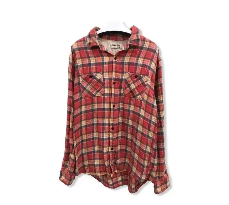 Japanese Brand Japanese Brand Globalwork Plaid Tartan Flannel Shirt 👕 Size US L / EU 52-54 / 3 - 1 Thumbnail