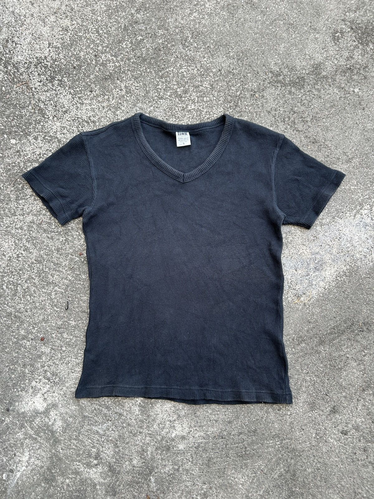 Vintage Thermal shirt Distressed Sun Faded Erd grunge ege Size US XXS / EU 40 - 1 Thumbnail