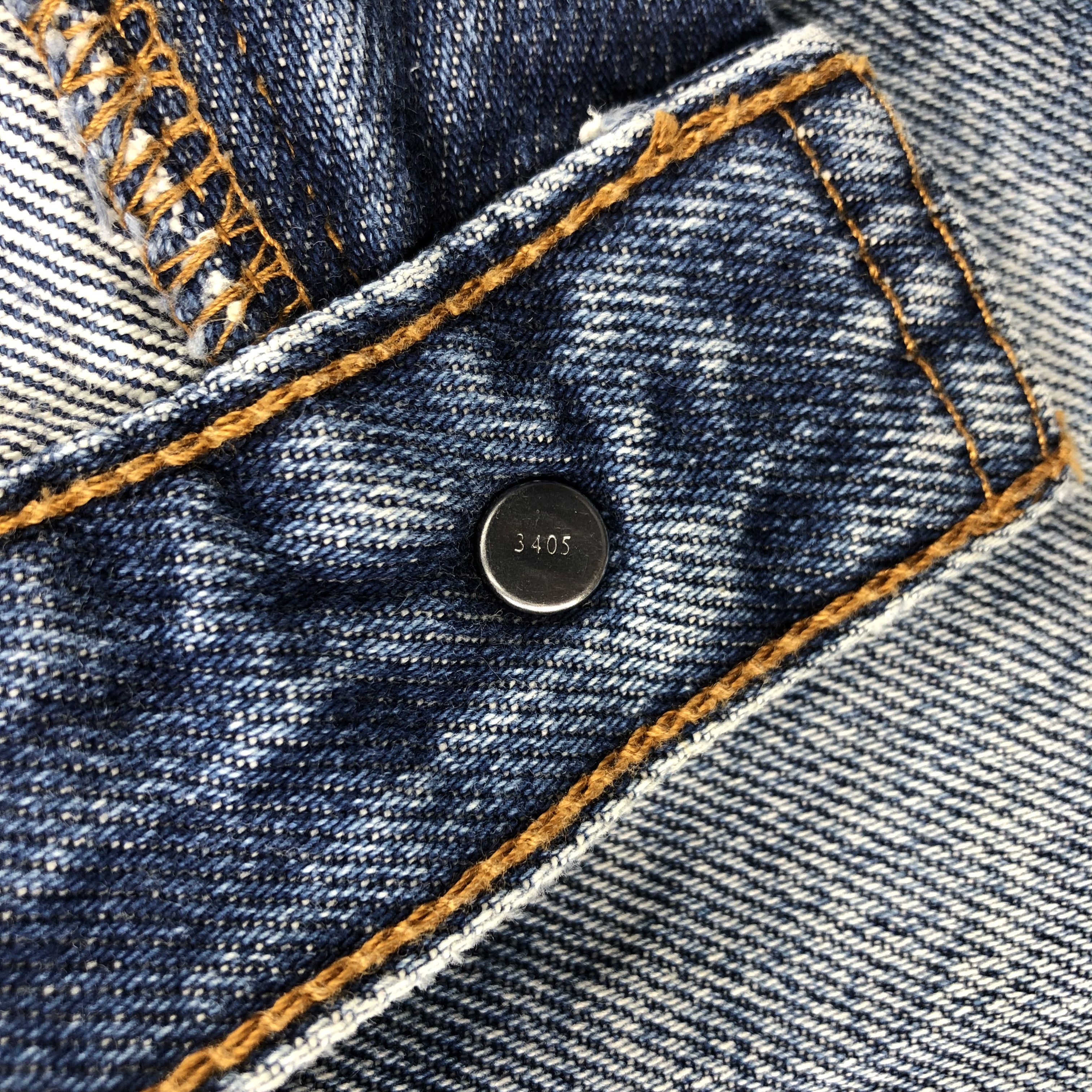 Levi's Vintage Levi's 505 Jeans Distress Regular Fit Denim KJ972 Size US 36 / EU 52 - 13 Thumbnail