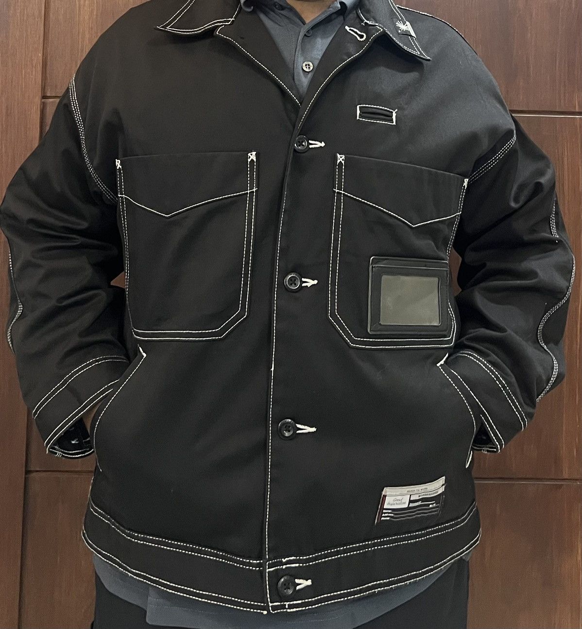 GU × Maison MIHARA YASUHIRO Maison Miharayasuhuro Chroe Jacket Size US L / EU 52-54 / 3 - 1 Thumbnail