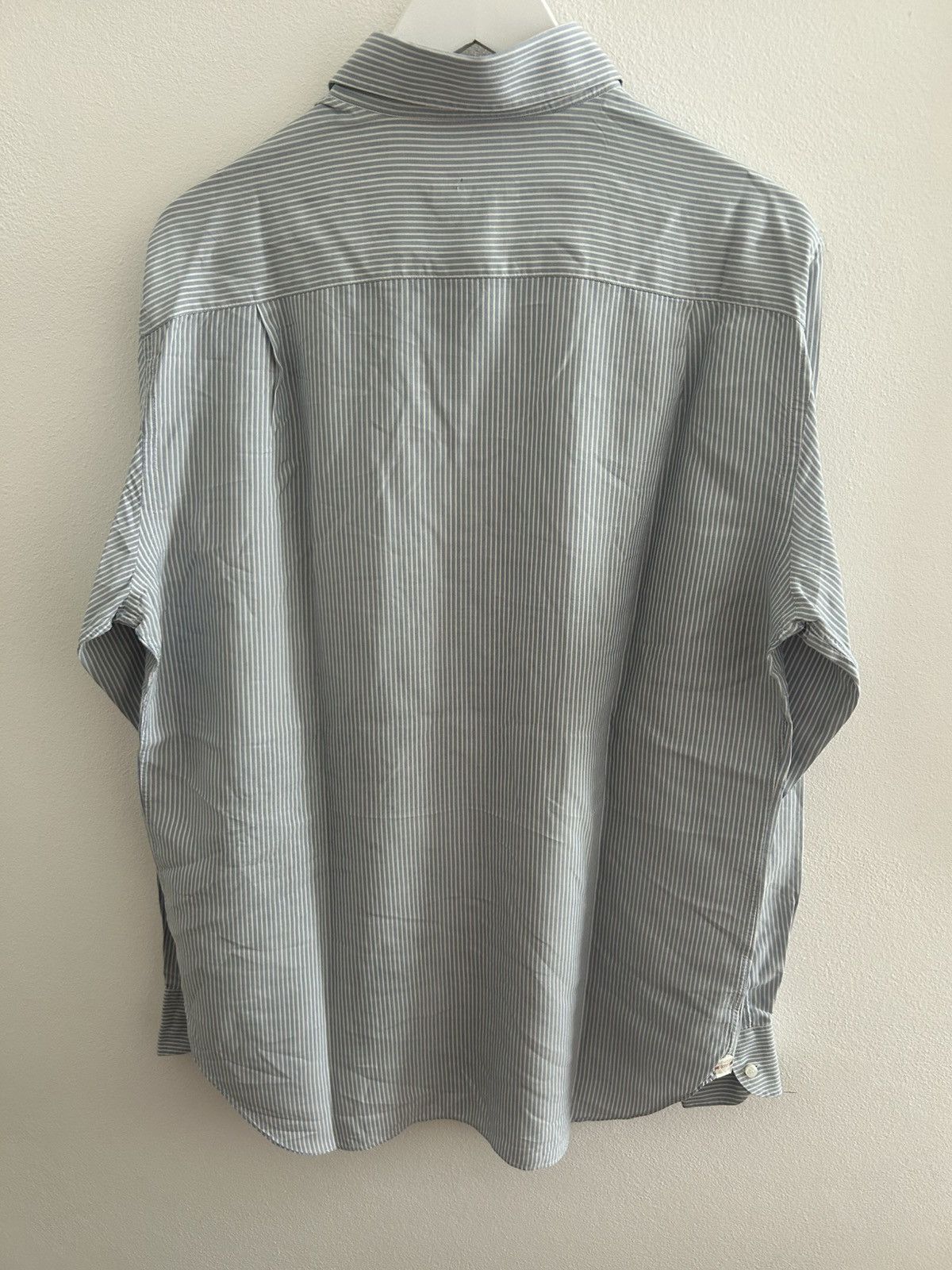 Loro Piana Loro Piana 100% silk vintage striped shirt Size US XL / EU 56 / 4 - 2 Thumbnail
