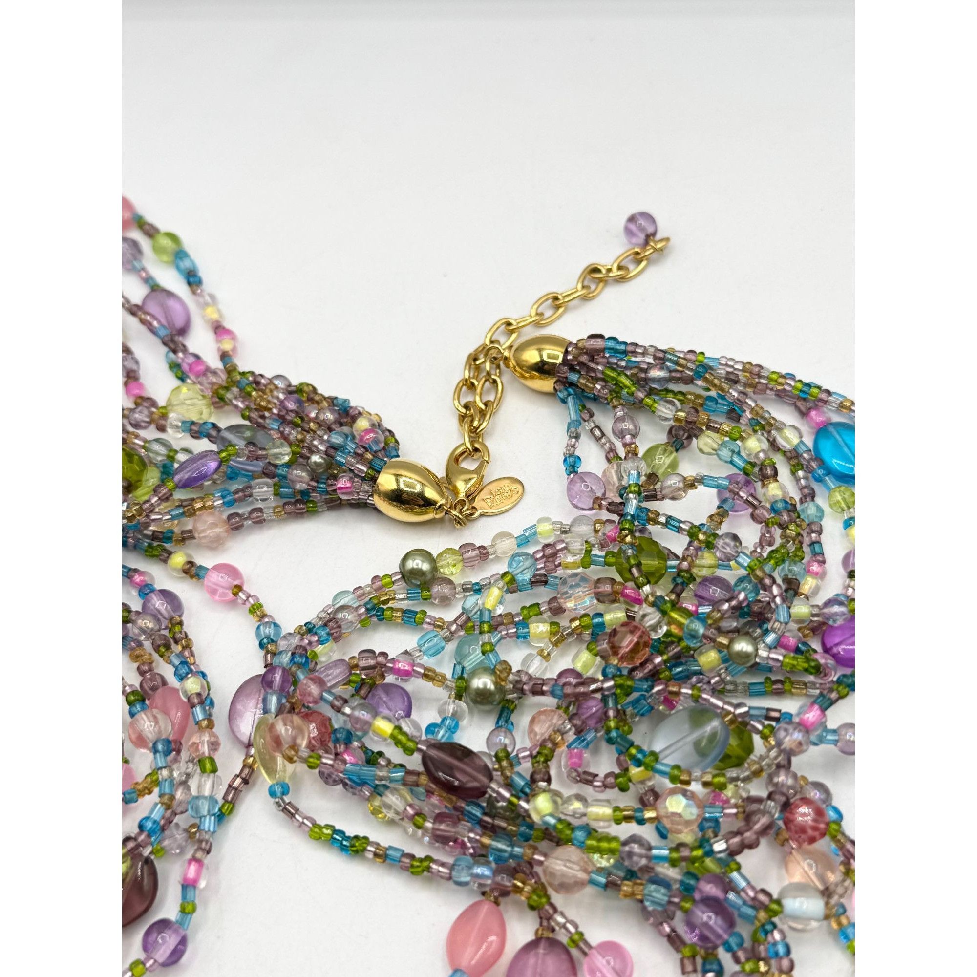 Joan Rivers Joan Rivers Torsade Collection Multi Strand Glass Bead Czech Size ONE SIZE - 5 Thumbnail