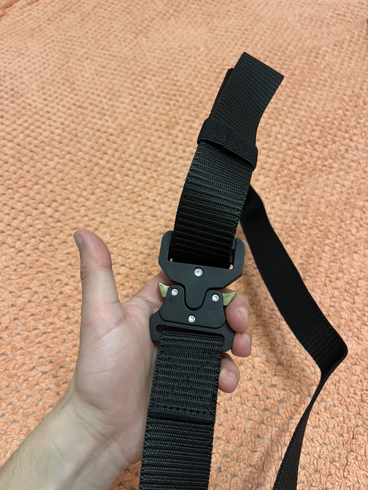 Other Vintage Y2K alyx style Military tactical belt Black buckle Size ONE SIZE - 3 Thumbnail