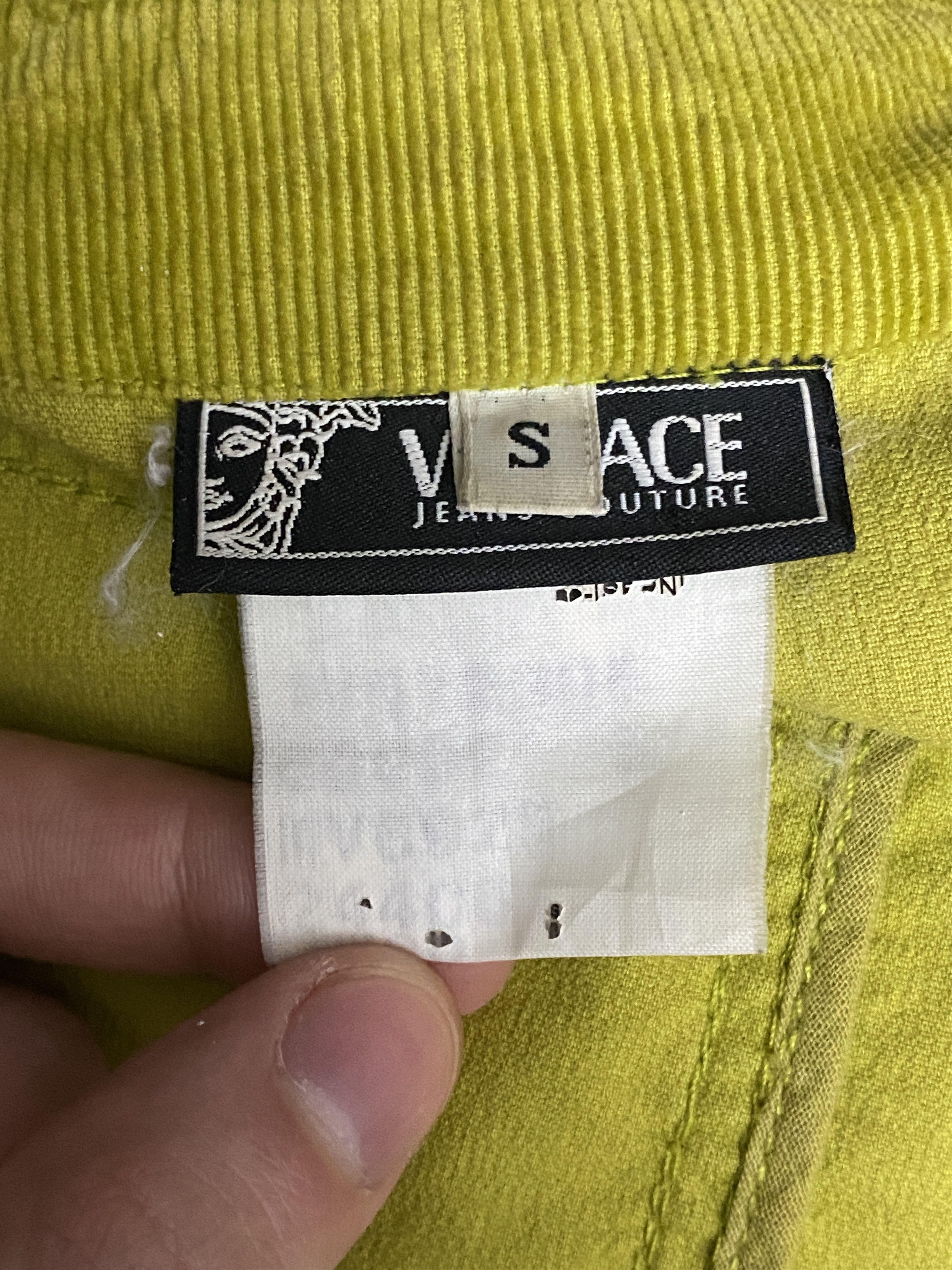 Versace × Versace Jeans Couture Versace Jeans Couture Vintage Women's Corduroy Jacket - S Size S / US 4 / IT 40 - 8 Thumbnail