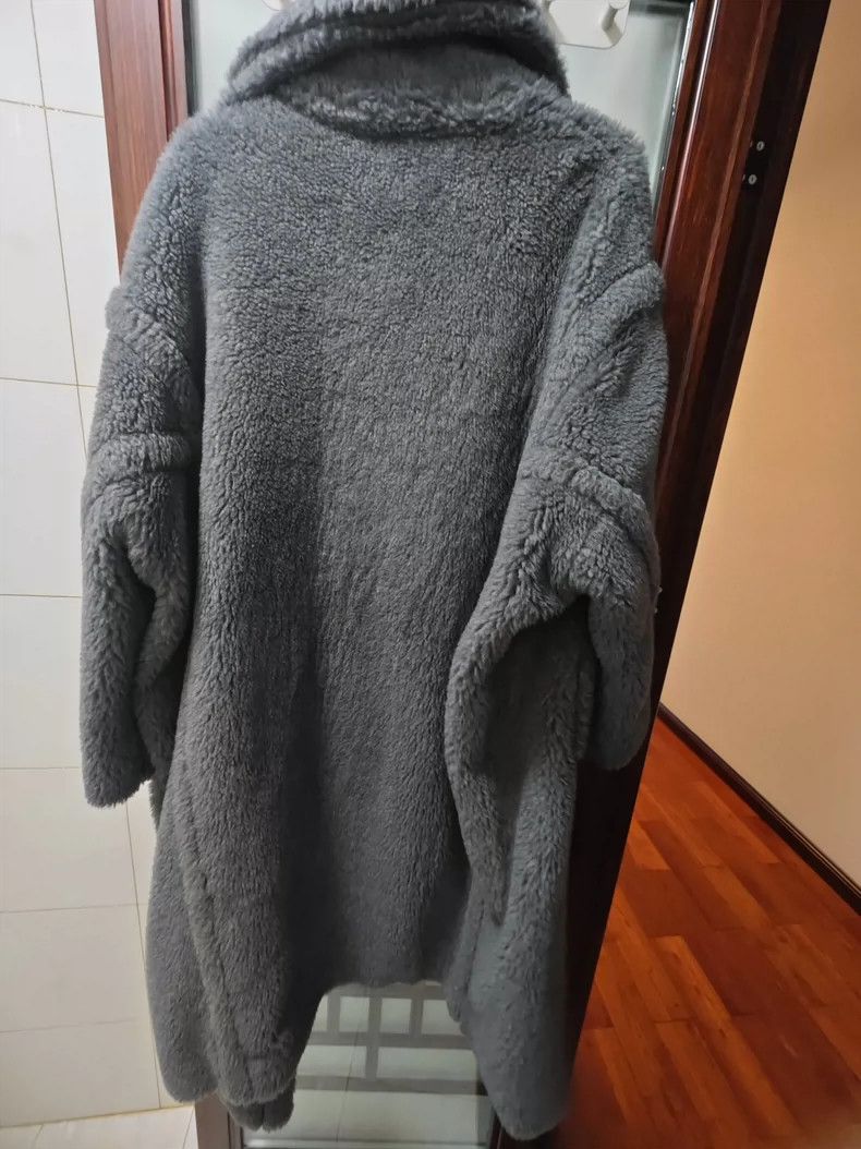 Max Mara Max Mara Gray Teddy Size S / US 4 / IT 40 - 1 Thumbnail
