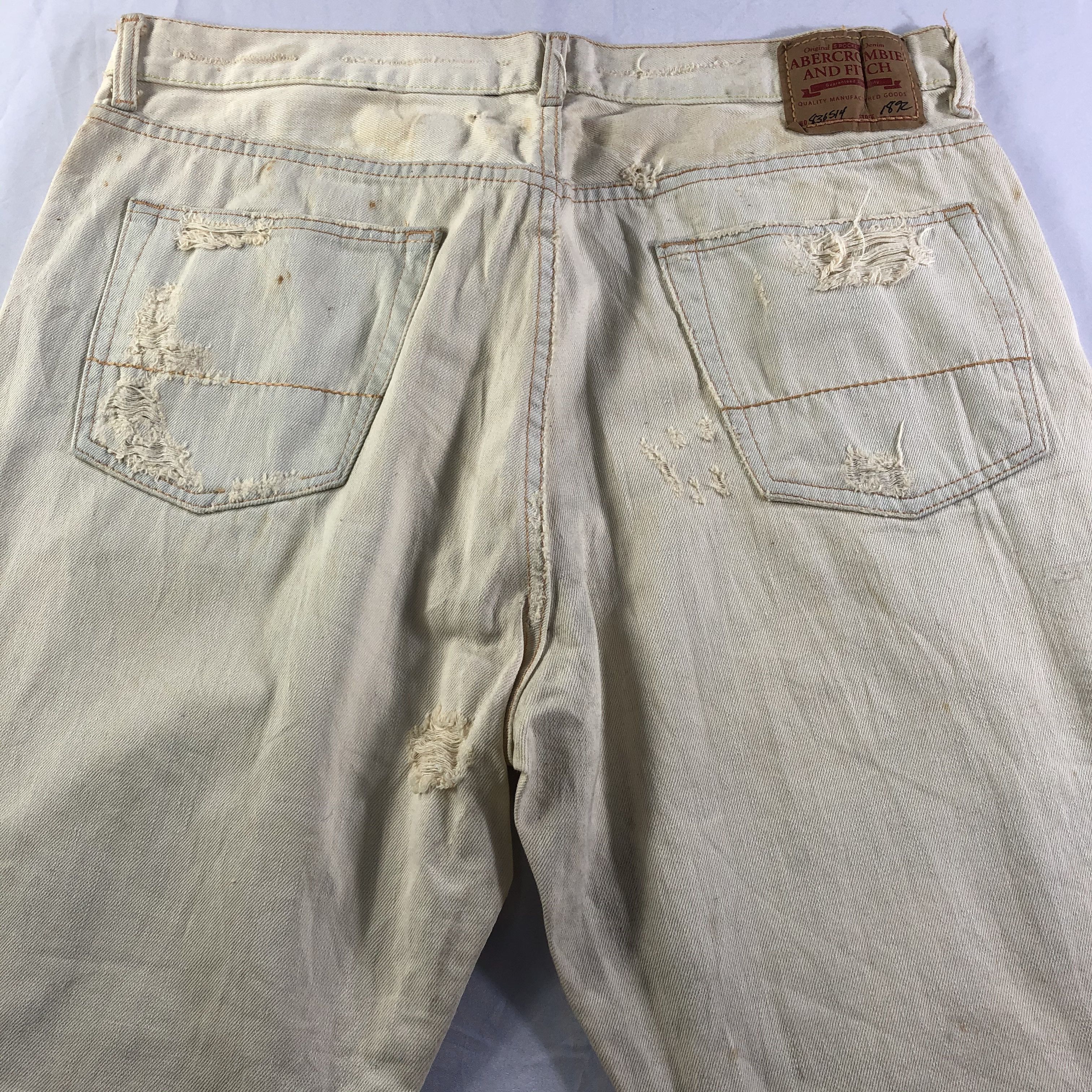 Abercrombie & Fitch × Vintage Vintage Abercrombie Jeans-JM3353 Size US 39 - 5 Thumbnail
