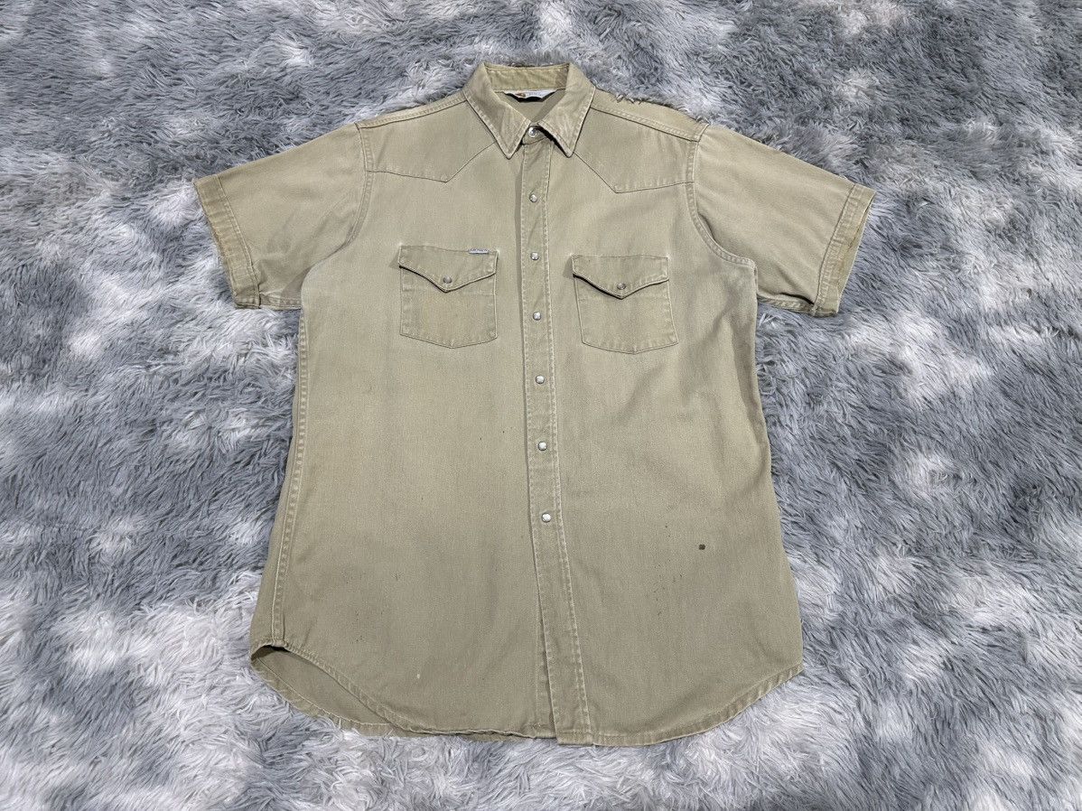 🔥Vintage Carhartt Western Shirt Short Sleeve