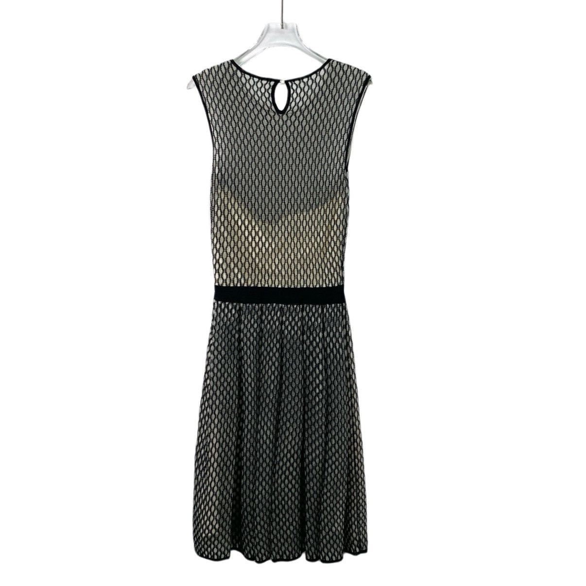 Dior Dior Colorblocked Lace Cutout Design Sleeveless Dress Size S / US 4 / IT 40 - 2 Thumbnail