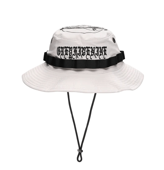 G59 Records G59 OG LOGO BOONIE CAP (GREY) Size ONE SIZE - 1 Thumbnail