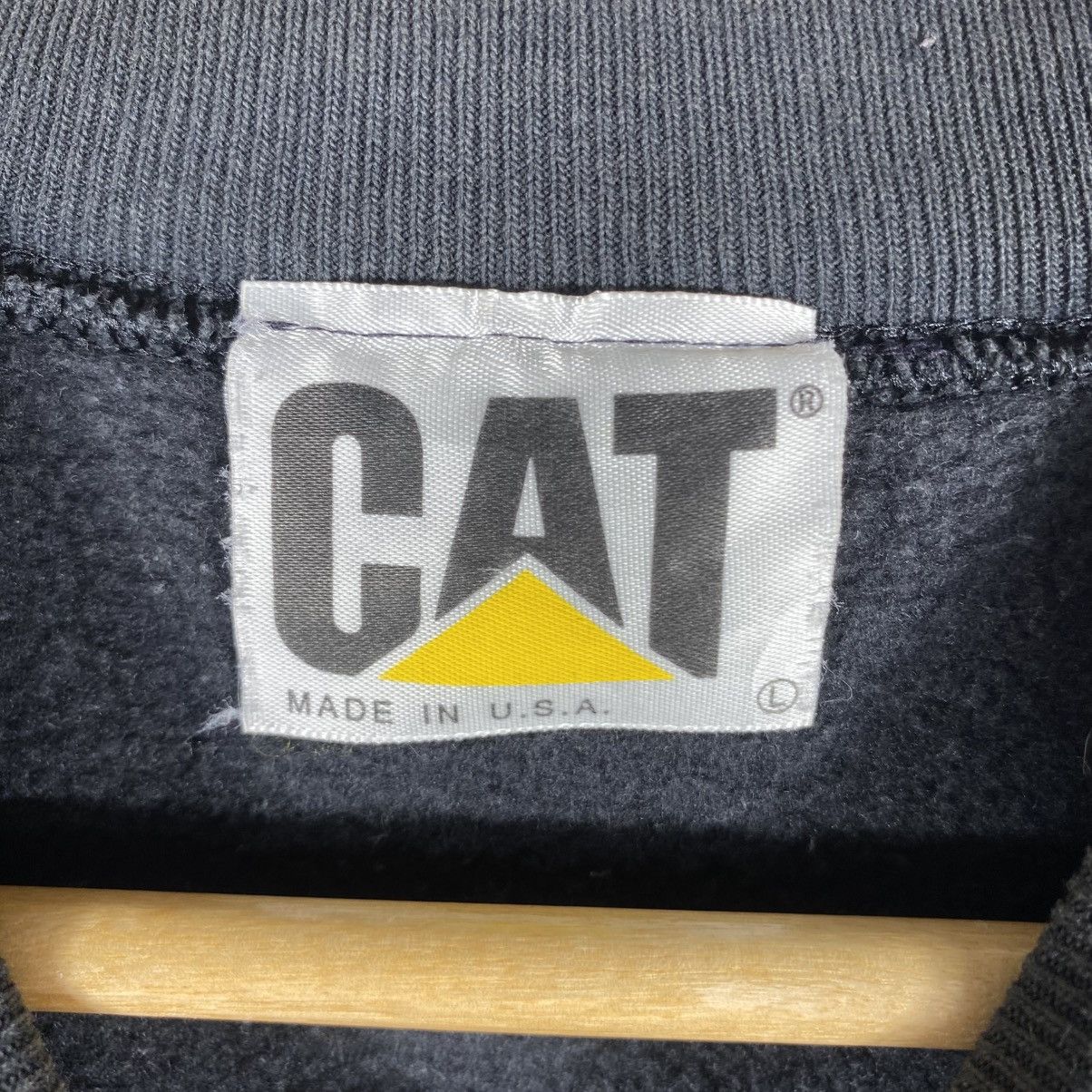 Caterpillar Vintage 80's CAT CATERPILLAR Logo Crewneck Sweatshirt Size US L / EU 52-54 / 3 - 5 Thumbnail