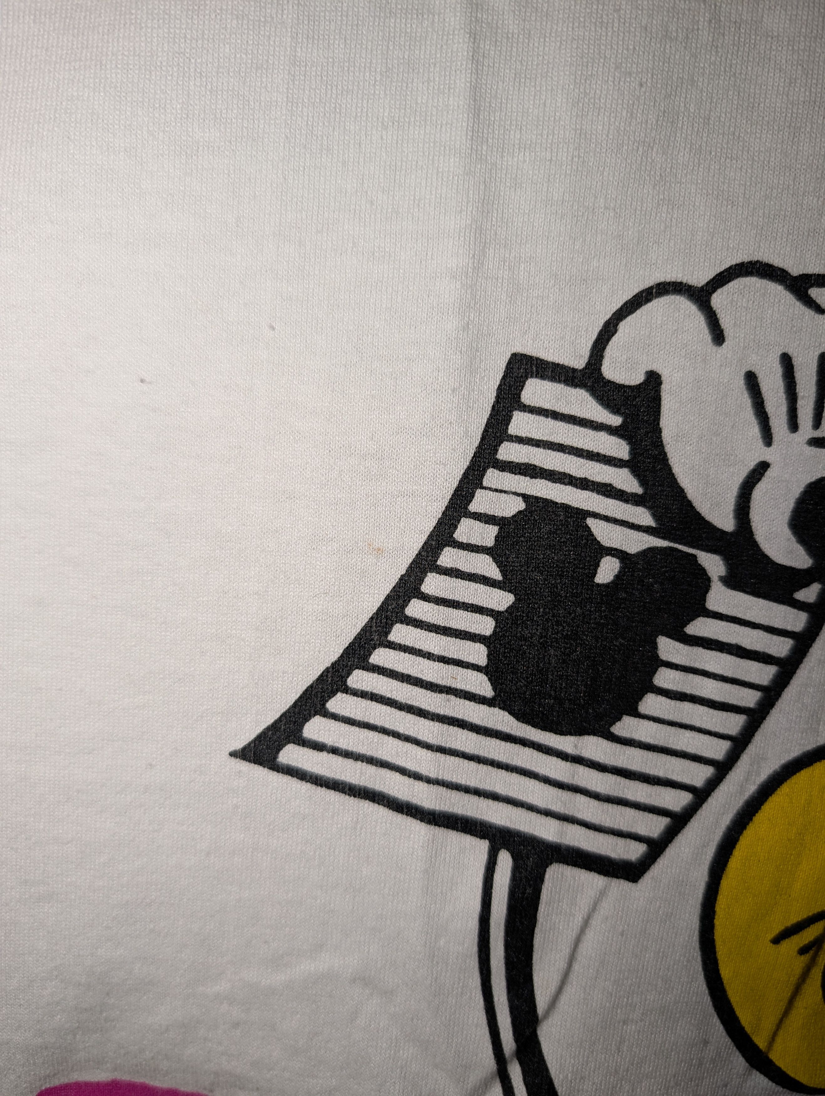 Disney Vintage Mickey Mouse Park Printing T-Shirt Painter RARE Size US XL / EU 56 / 4 - 4 Thumbnail