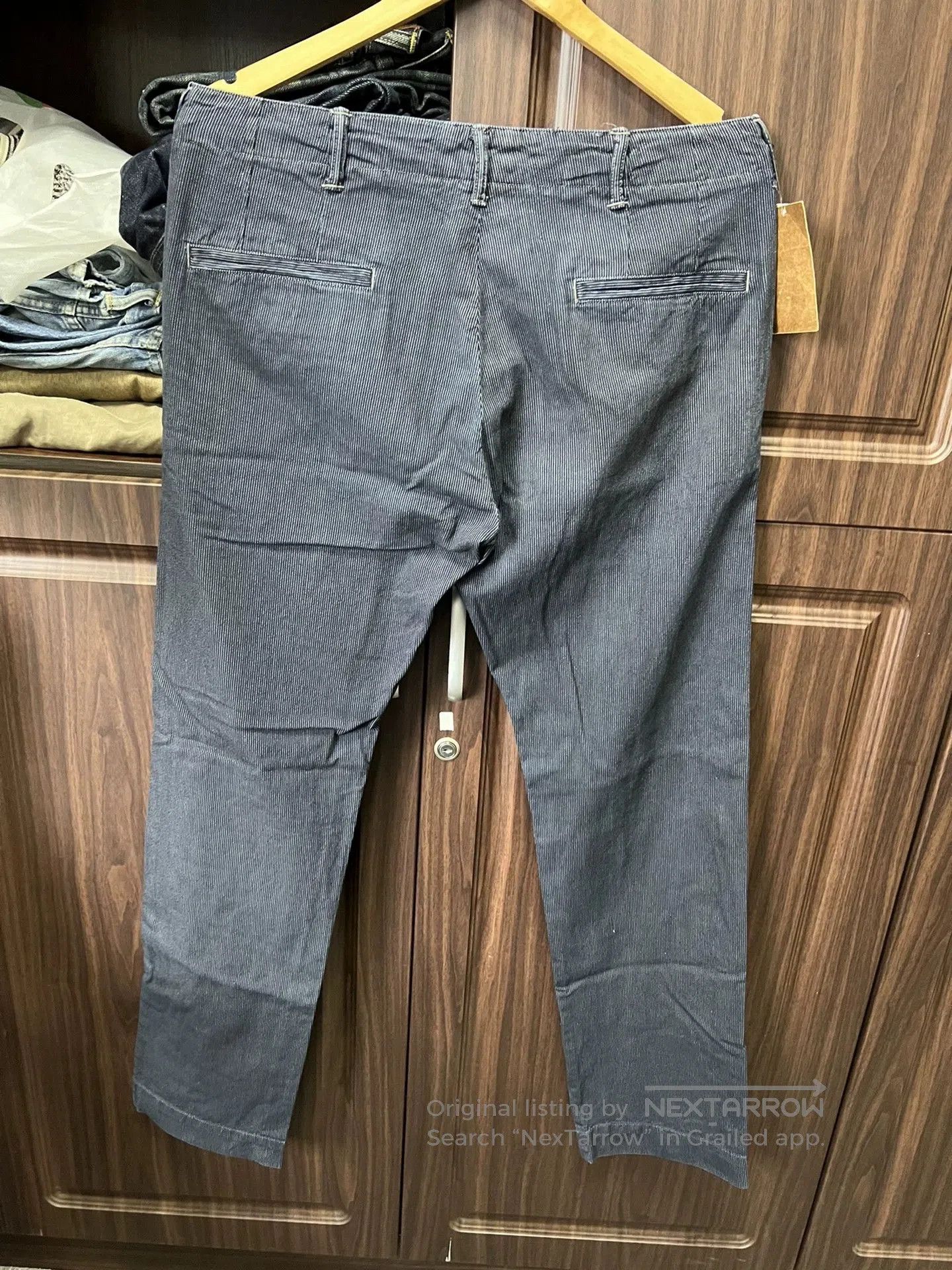 RRL Ralph Lauren RRL Blue Dyed Military Pants Wabash. Size US 32 / EU 48 - 5 Thumbnail