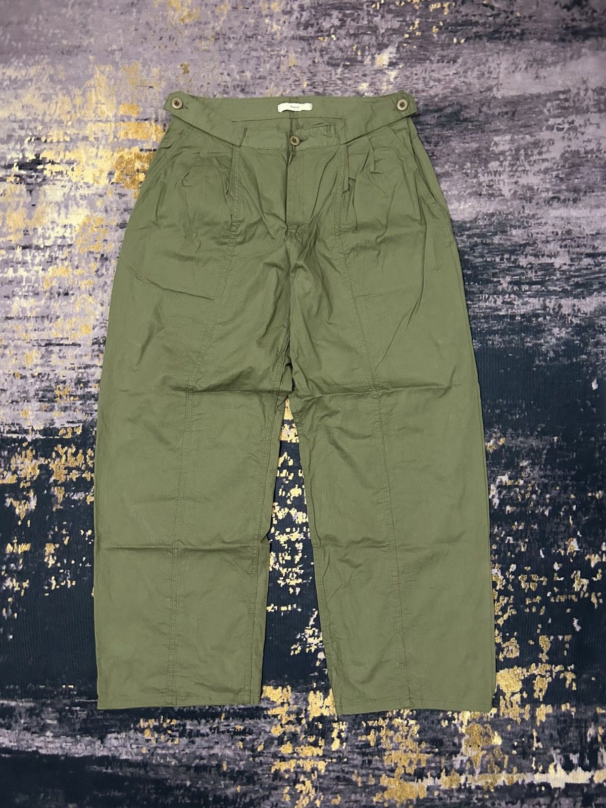 Japanese Brand Rooof Baggy Wide Leg Pants Size US 31 - 2 Thumbnail