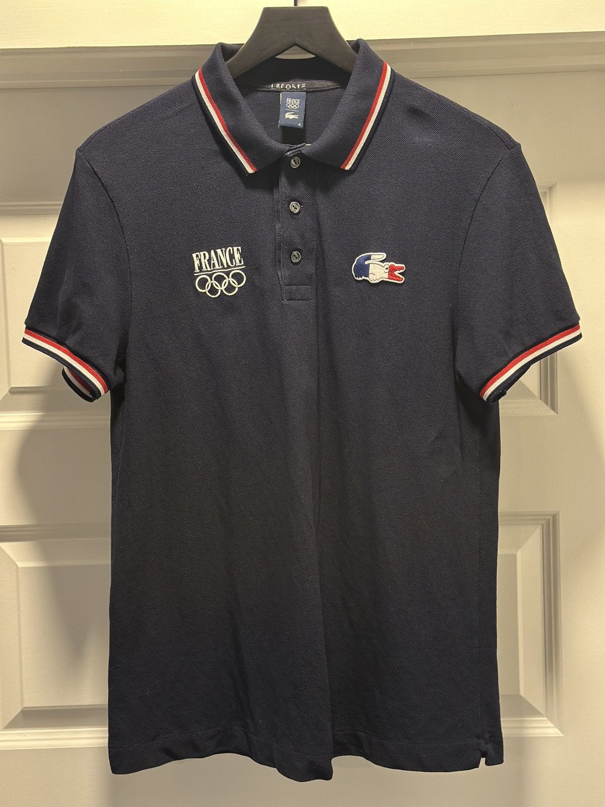 Lacoste Lacoste Made in France Men’s Olympic Team Polo Size US M / EU 48-50 / 2 - 1 Thumbnail