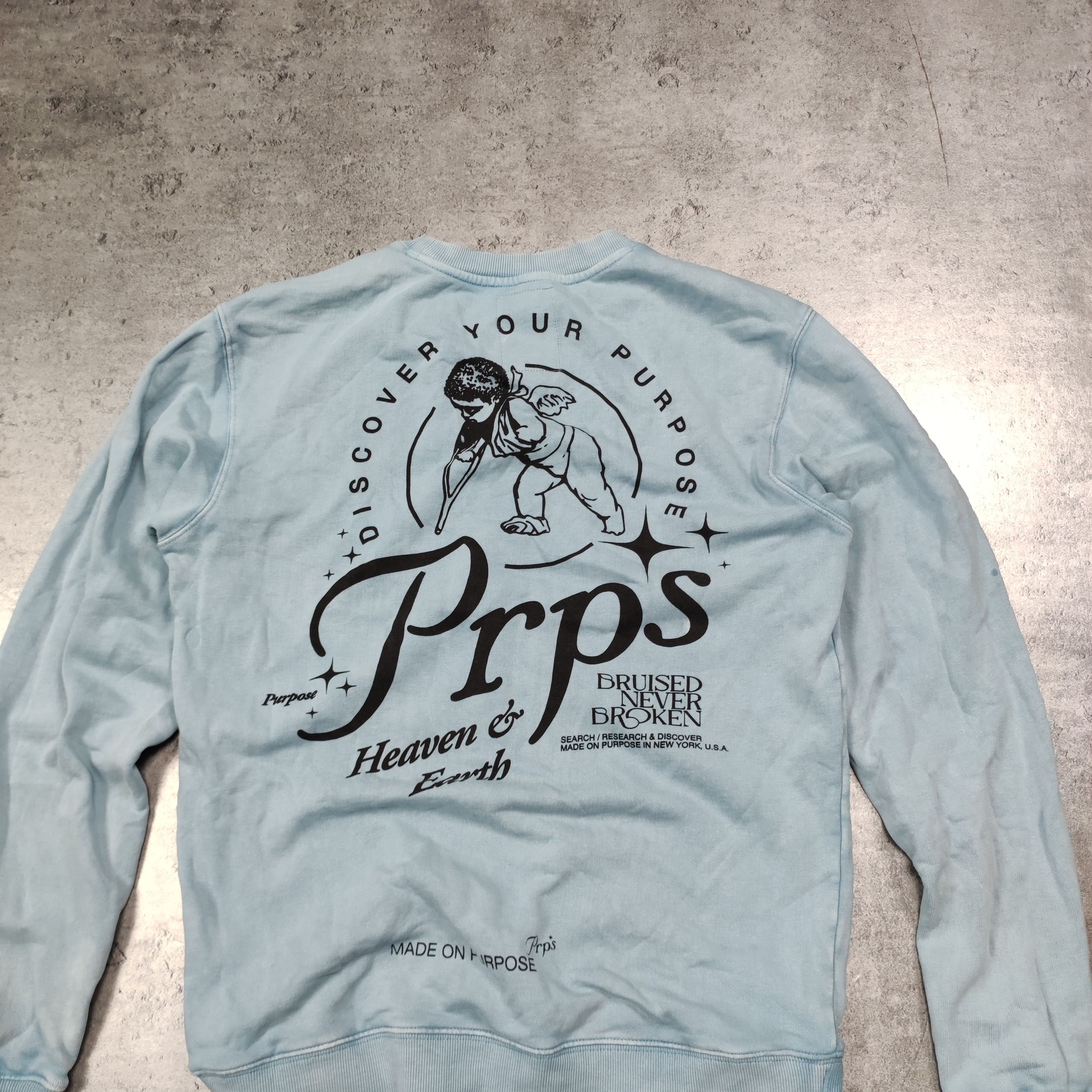 Japanese Brand × Prps RARE Japanese Brand Prps Japan Clouds Sweatshirt Size US S / EU 44-46 / 1 - 10 Thumbnail