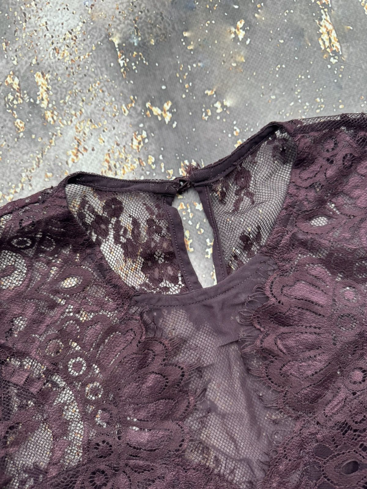 Japanese Brand Vintage Lace Blouse Size S / US 4 / IT 40 - 4 Thumbnail