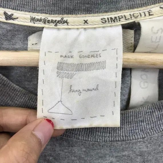 Japanese Brand MARK GONZALES x SIMPLICITE Skateboard Tee Shirt Collab Size US M / EU 48-50 / 2 - 8 Thumbnail