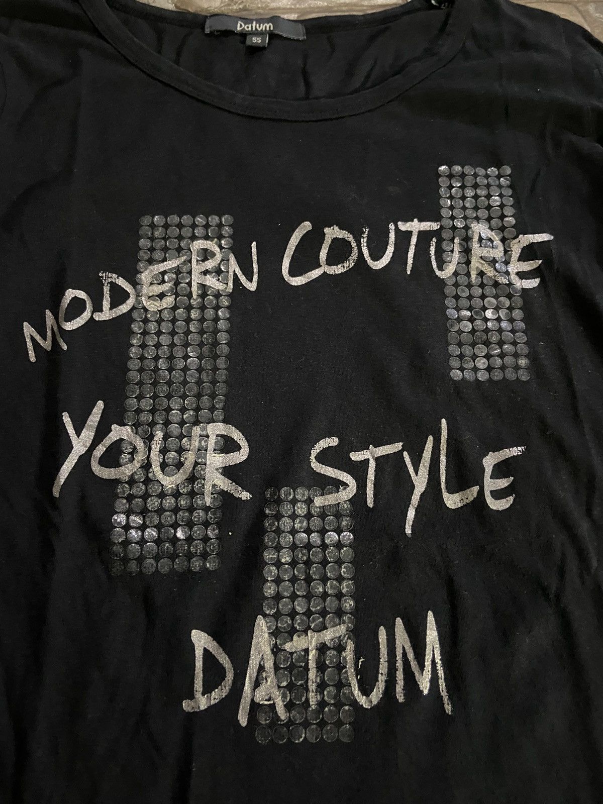 Hysteric Glamour × If Six Was Nine × Japanese Brand VTG Y2K datum long sleeve t-shirt Size S / US 4 / IT 40 - 4 Thumbnail