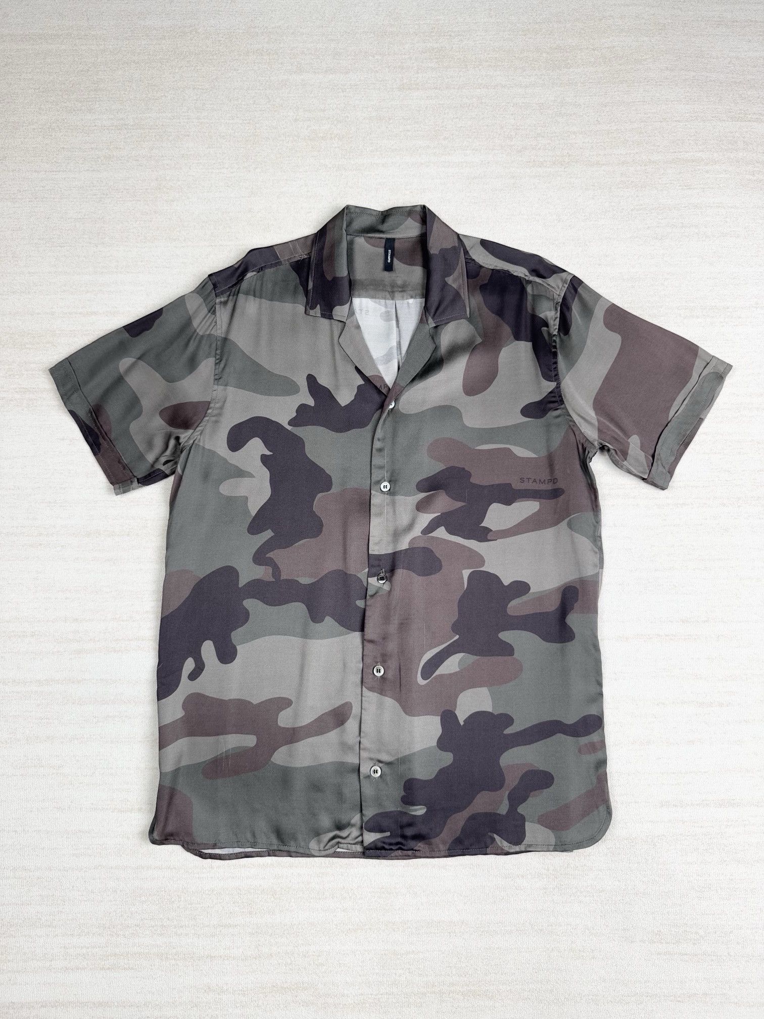 Stampd camo silk shirt Size US M / EU 48-50 / 2 - 1 Thumbnail
