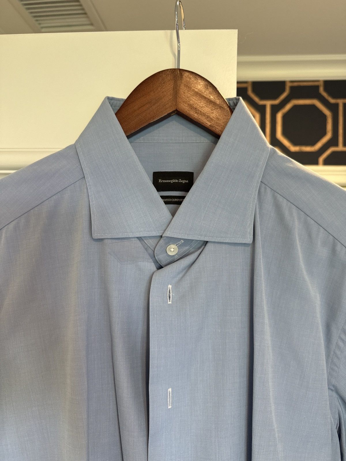Ermenegildo Zegna Zegna Button Up Size US XL / EU 56 / 4 - 2 Thumbnail