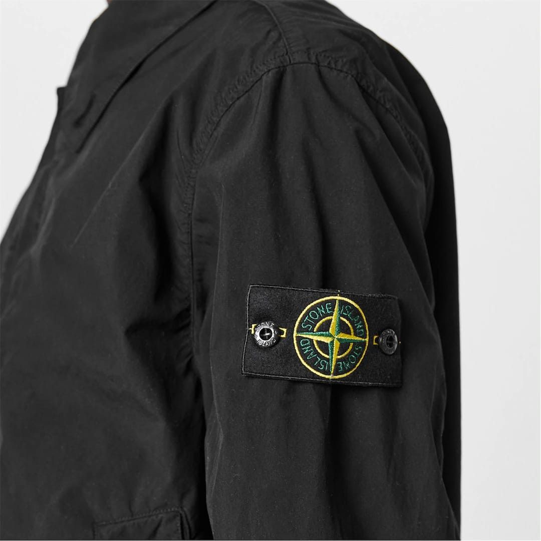 Stone Island o1g2r1mq0526 Light Compact Long Sleeve Field Jacket in Nero Size US S / EU 44-46 / 1 - 5 Thumbnail