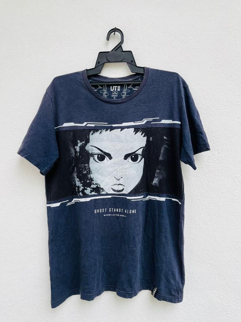 Japanese Brand Vintage Ghost In The Shell Ghost Stands Alone Shirt Size US L / EU 52-54 / 3 - 1 Thumbnail