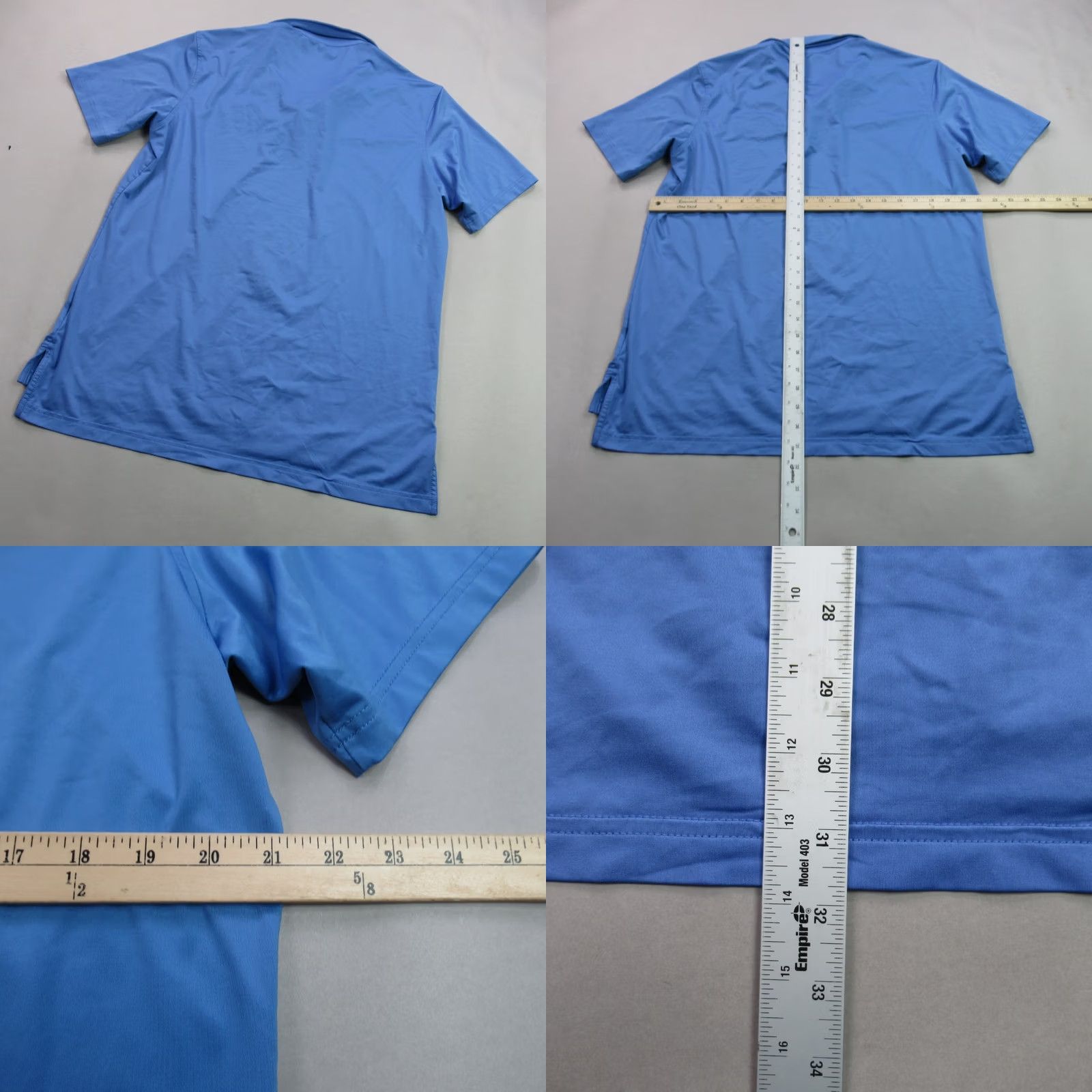 Peter Millar Peter Millar Polo Shirt Golf Blue Casual Mens M Short Sleeve Shirt Size US M / EU 48-50 / 2 - 8 Thumbnail