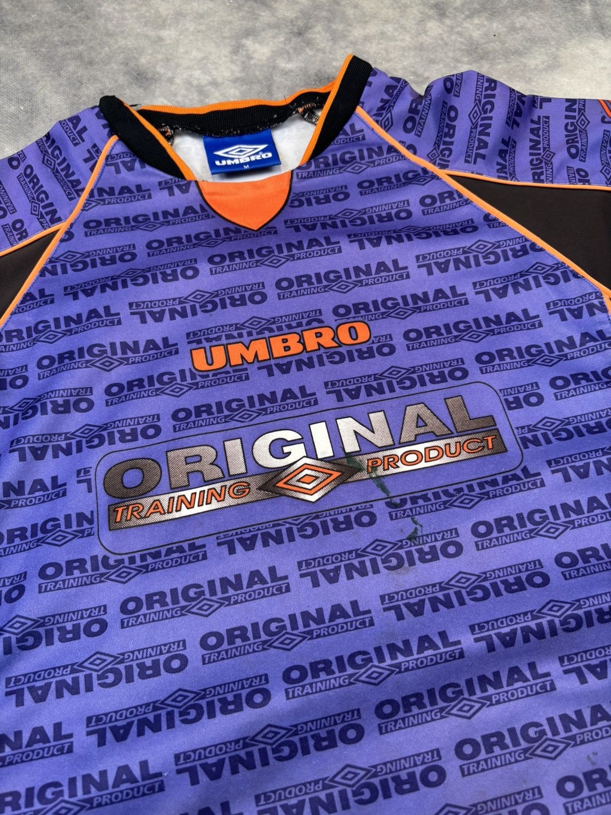 Umbro × Vintage Vintage Umbro Jersey T shirt Blokecore Soccer y2k 90s rave Size US M / EU 48-50 / 2 - 2 Thumbnail