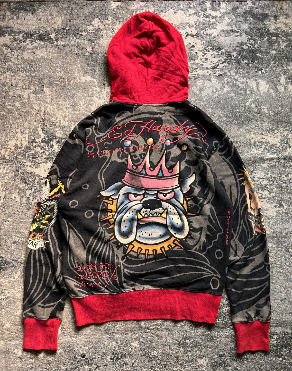 Ed Hardy Ed Hardy by Christian Audigier Hoodie Size US L / EU 52-54 / 3 - 21 Thumbnail