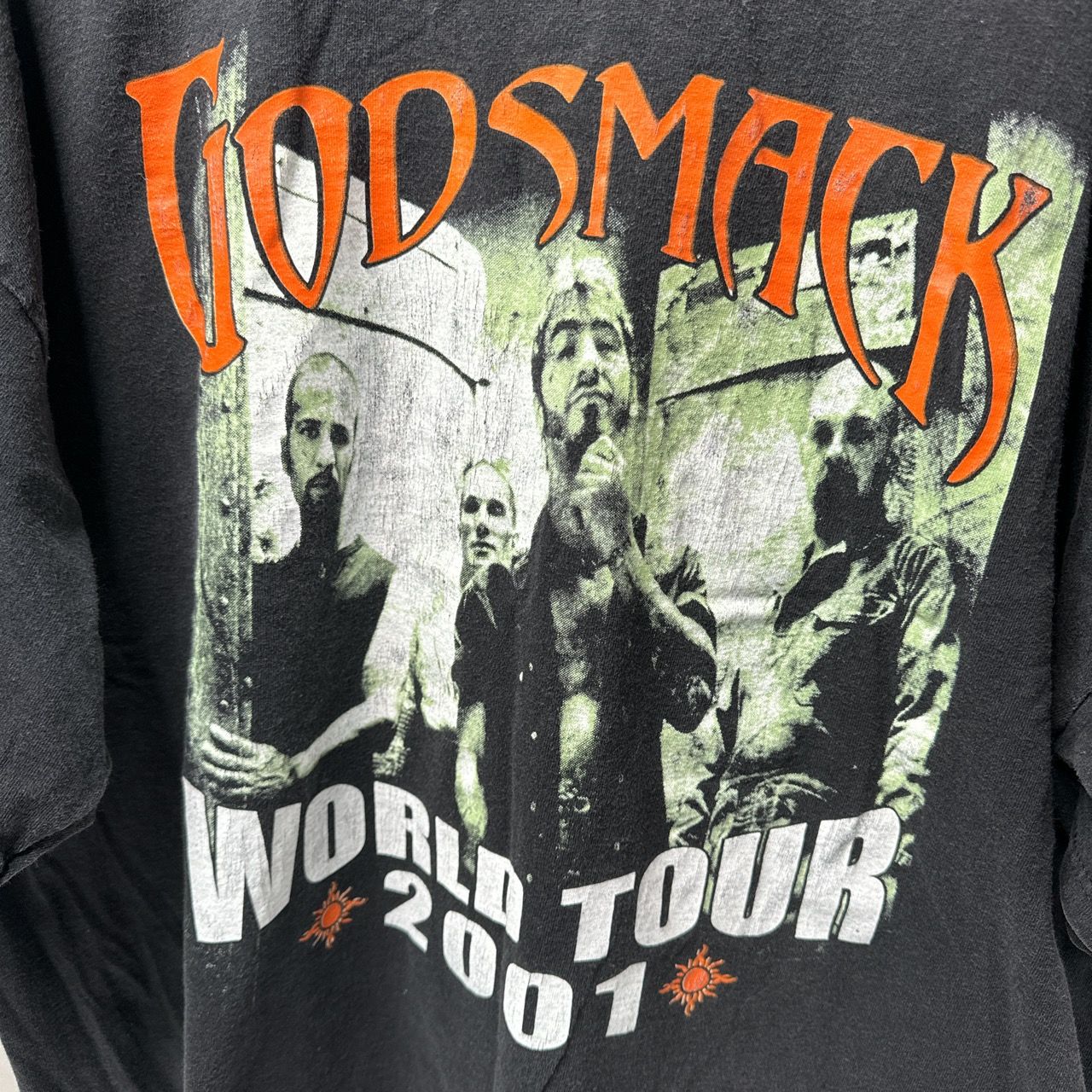 Gildan Vintage Y2K 2001 Godsmack world tour shirt Size US XXL / EU 58 / 5 - 2 Preview