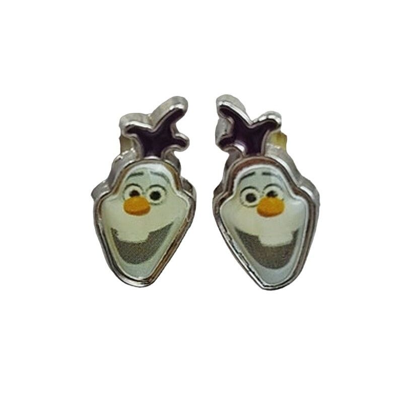Disney Frozen Olaf Face Stud Earrings Size ONE SIZE - 1 Thumbnail