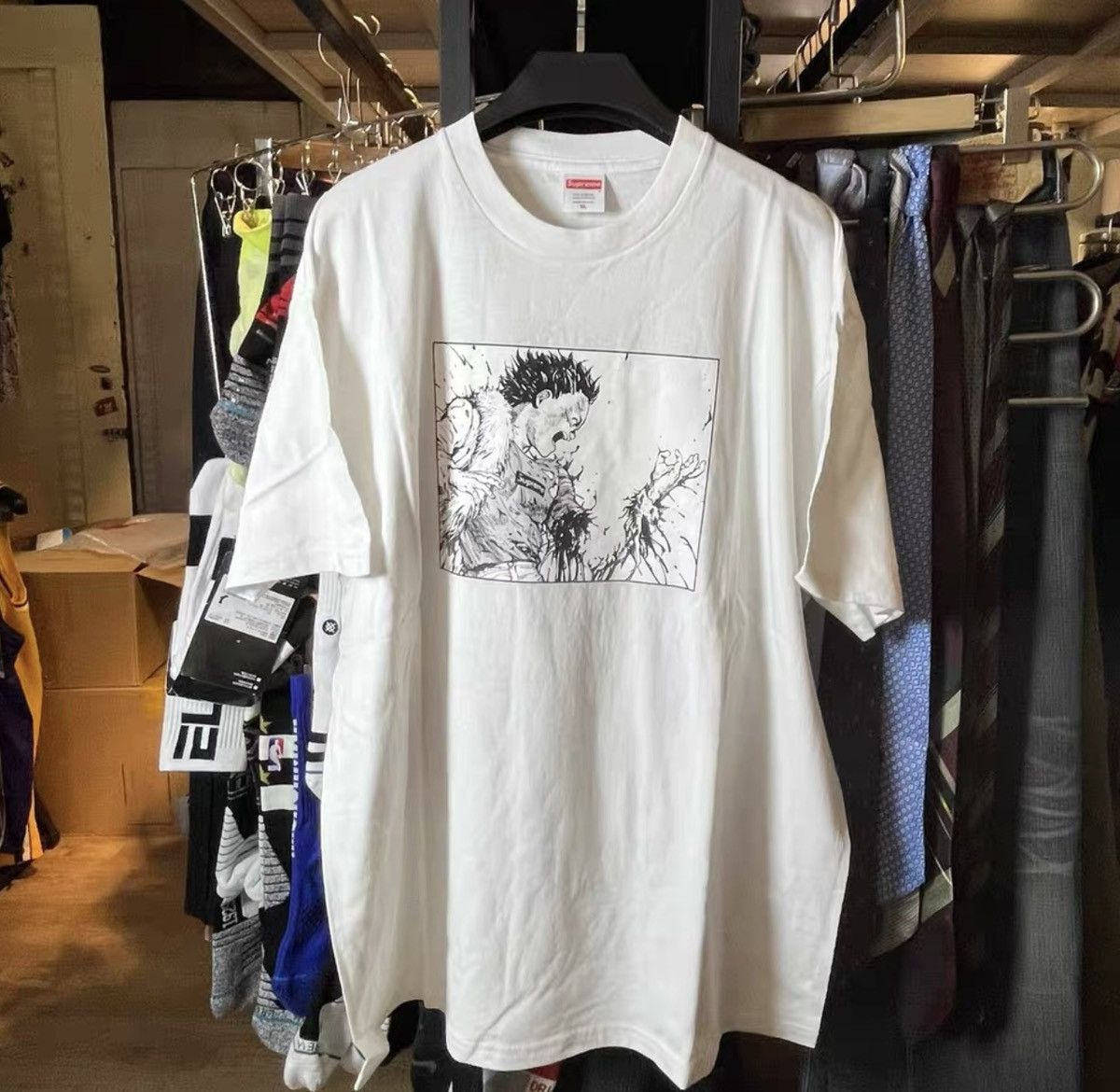 Supreme Akira Arm Tee | Grailed