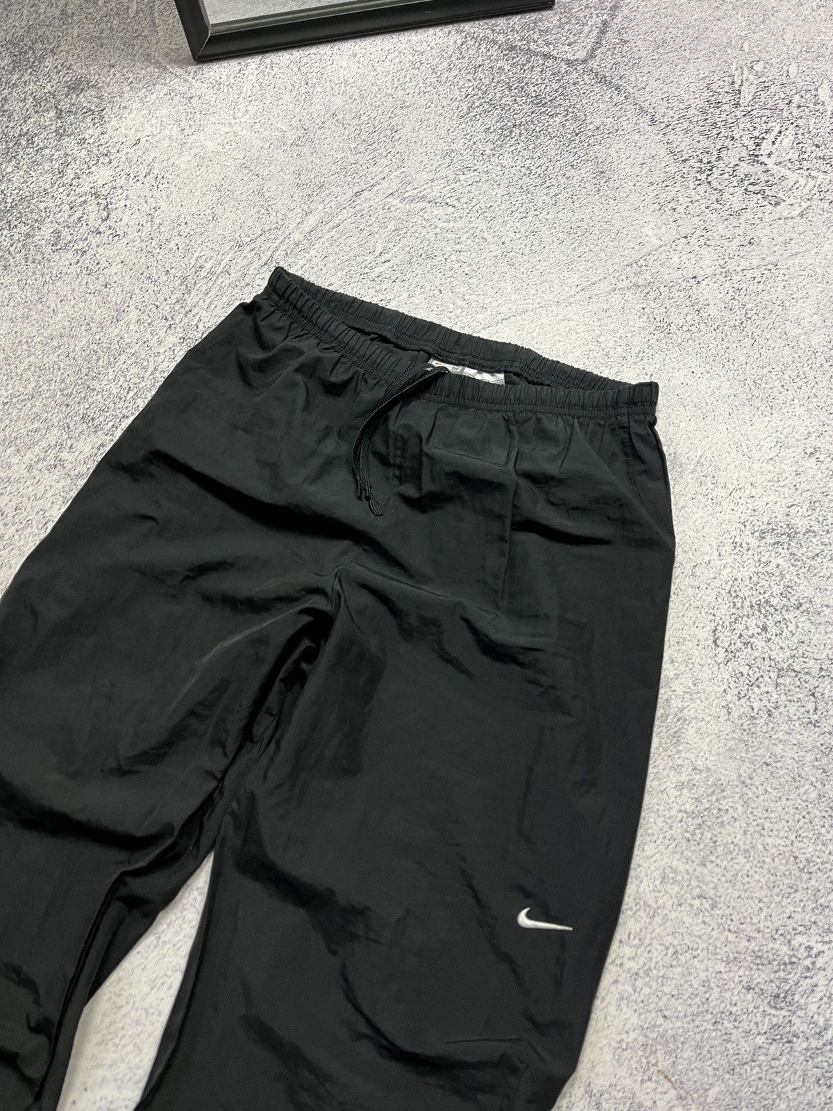 Nike × Vintage Vintage Nike Nylon Drill Track Pants Rare Size US 32 / EU 48 - 7 Thumbnail