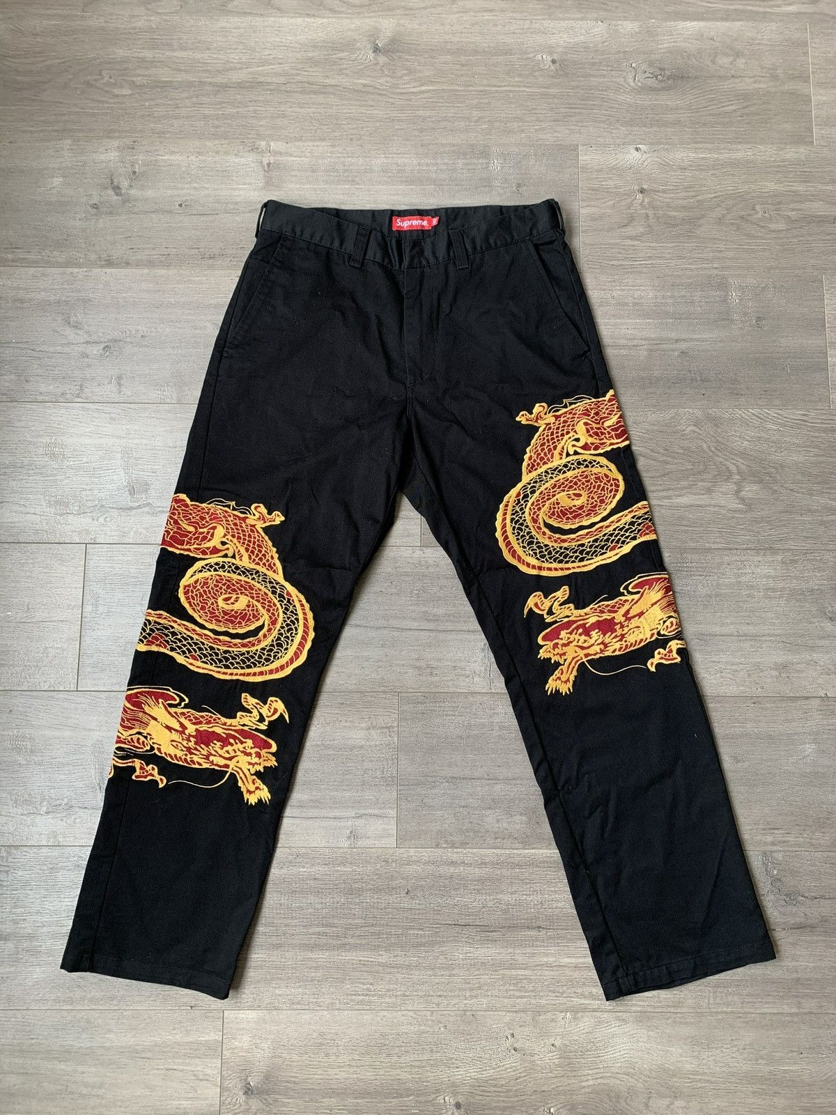 パンツ Supreme dragon work pants Supreme Dragon Work Pant (FW18) - $168