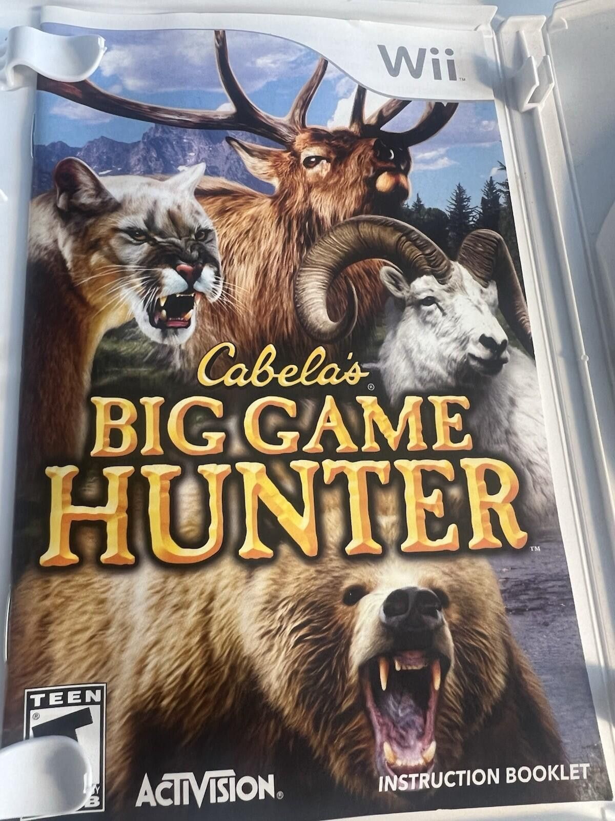 Other Cabelas Big Game Hunter Nintendo Wii Complete in Box Size ONE SIZE - 3 Thumbnail