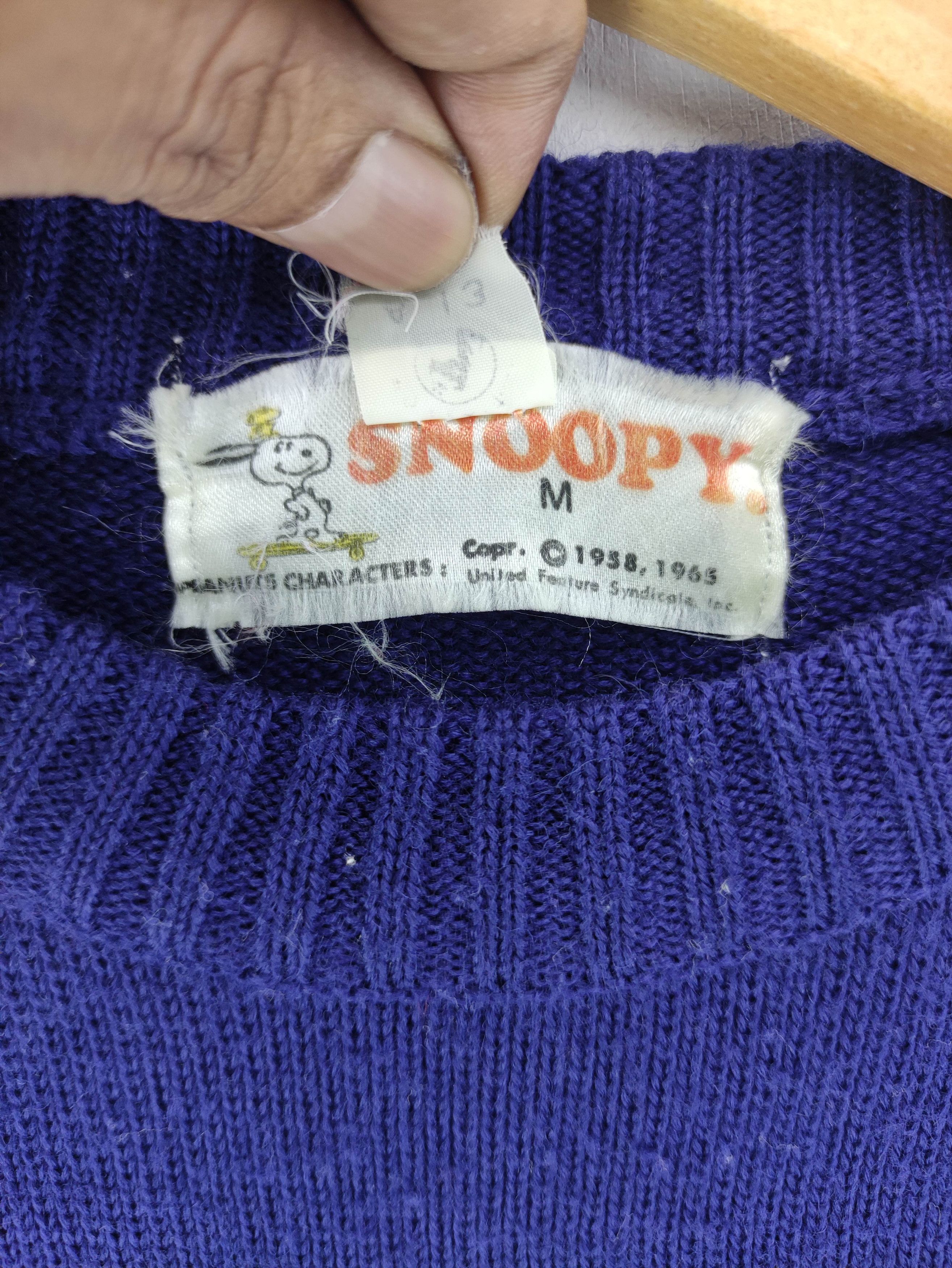 Aran Isles Knitwear Vintage Snoopy Wool Knit Jumper Sweater Big Logo Size XXS / US 00 / IT 34 - 2 Thumbnail
