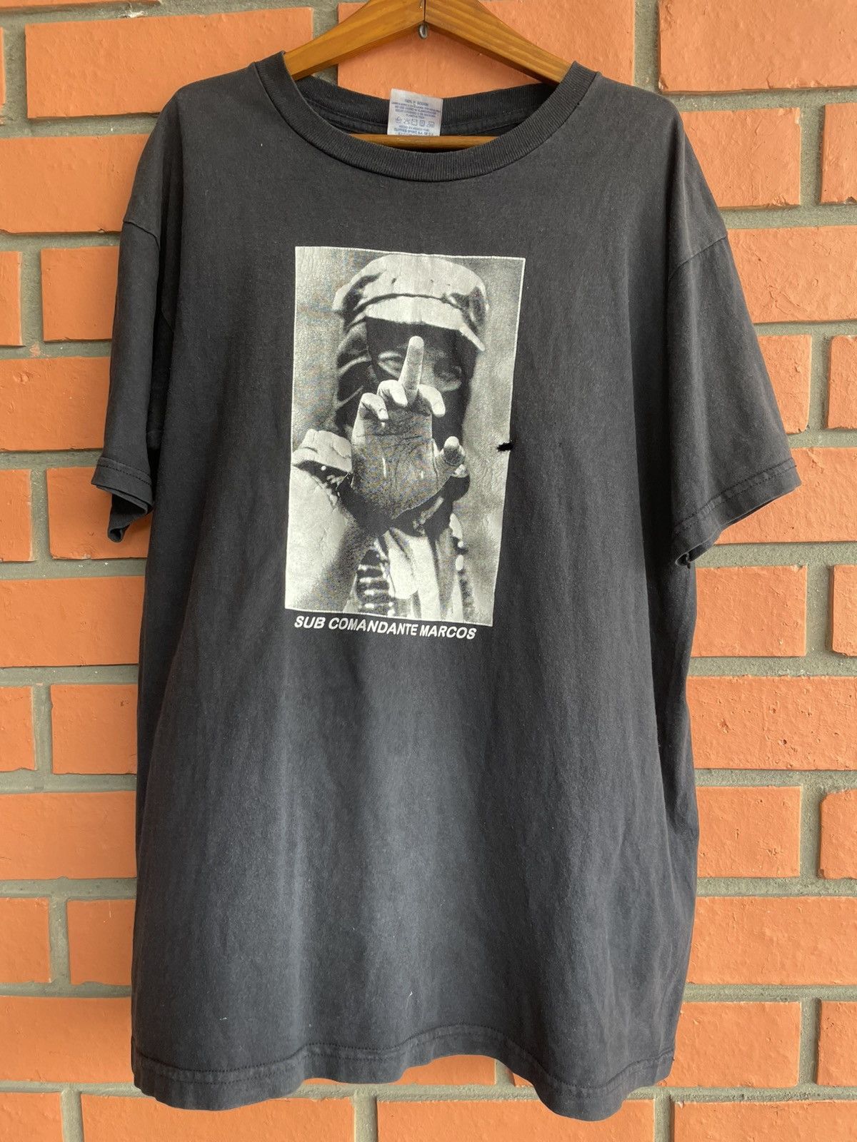 Vintage Vintage EZLN Himno Che Guevara Shirt Zapatista Distressed M Size US M / EU 48-50 / 2 - 4 Thumbnail