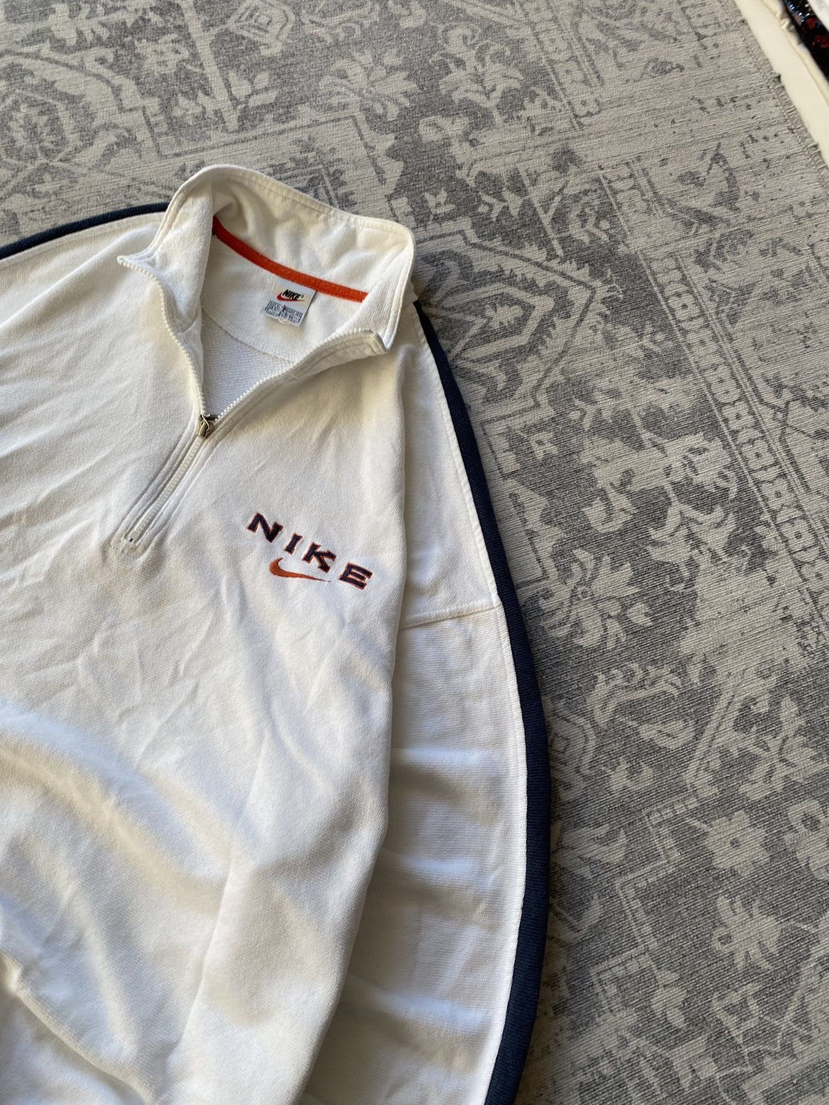 Nike Nike Vintage Track Top Jacket Zip Hoodie Boxy Big Logo Japan Size US XL / EU 56 / 4 - 4 Thumbnail
