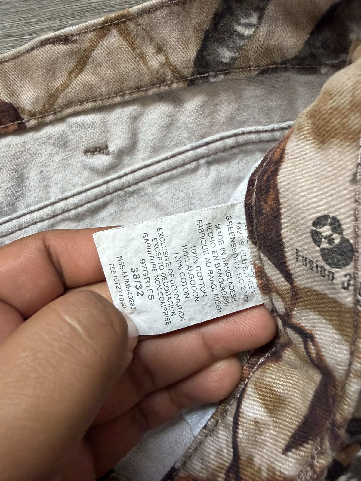 Realtree Vintage Wrangler Realtree Camo Double Knee Pants Workwear Size US 38 / EU 54 - 5 Thumbnail