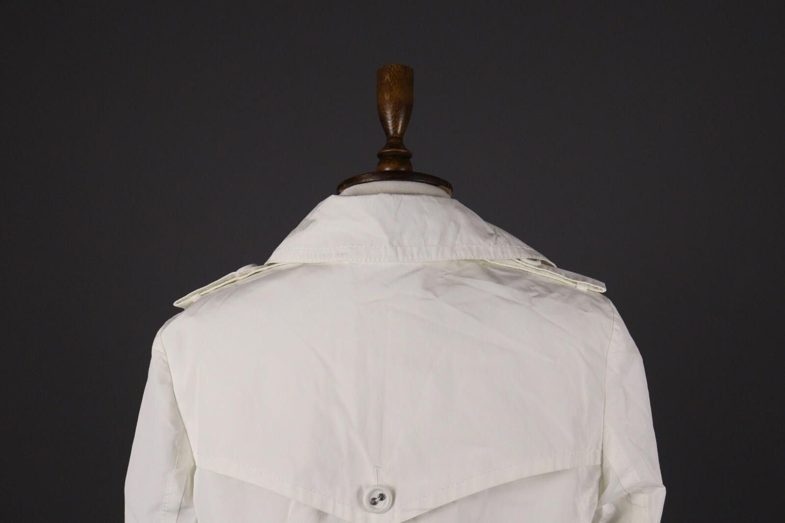 Polo Ralph Lauren Laurel by Escada White Double Belted Coat Jacket Size 38 Size M / US 6-8 / IT 42-44 - 7 Thumbnail