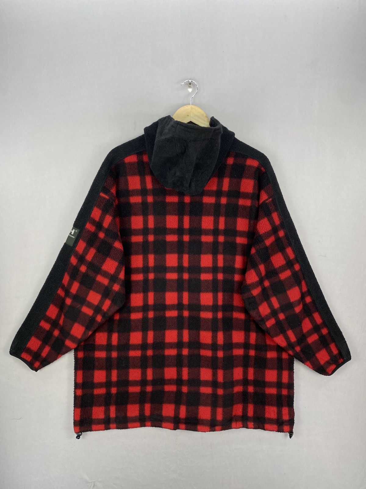 Helly Hansen Helly Hansen Vintage Fleece Hoodie Jacket Checkered Size US XXL / EU 58 / 5 - 4 Thumbnail