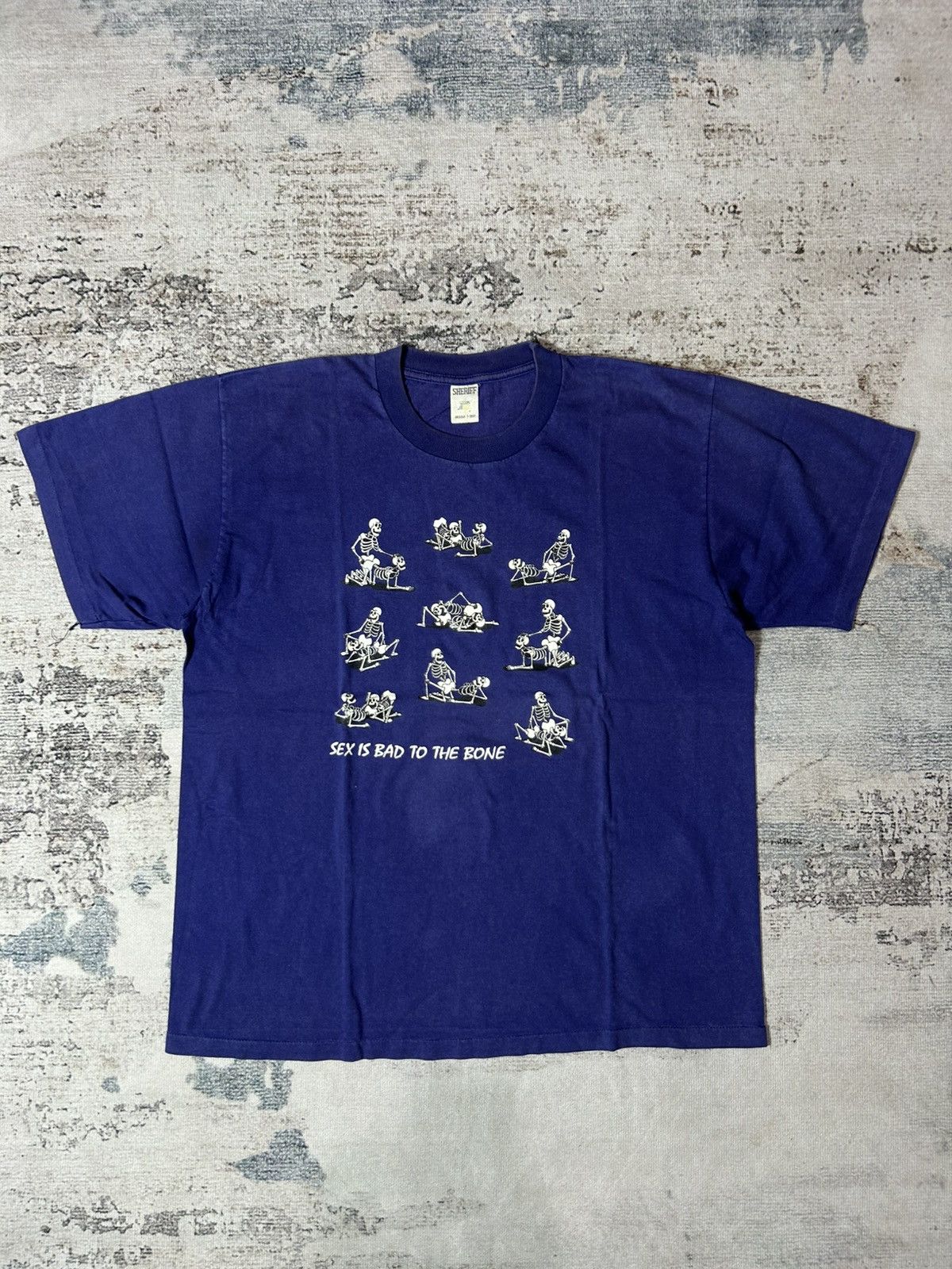 Band Tees × Fruit Of The Loom × Vintage Wrestling Bad To The Bone 