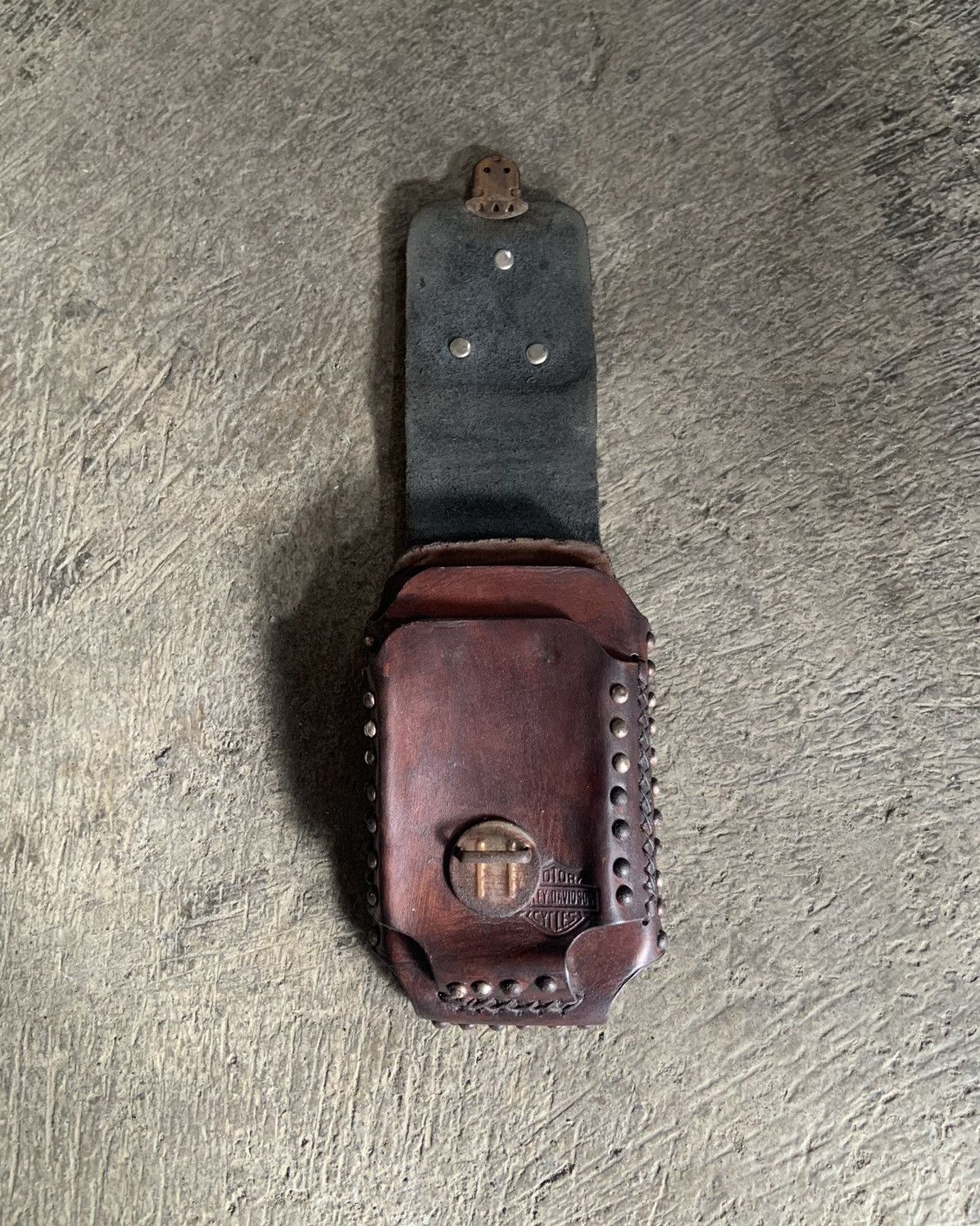 Harley Davidson × Vintage Rare Vintage Harley Davidson Leather For Belt Wallets Size US XS / EU 42 / 0 - 2 Thumbnail